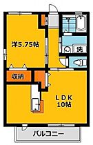 Kヒノデパナハイツ 103号室 ｜ 栃木県宇都宮市日の出２丁目（賃貸アパート1LDK・1階・40.89㎡） その2