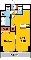 アマルフィーノ 403号室 ｜ 栃木県宇都宮市大寛２丁目（賃貸マンション1LDK・4階・48.56㎡） その2