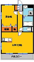 雀宮駅 6.3万円
