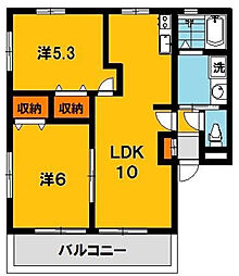 プランドールピアハイムB 2階