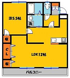 ディマンドハイツB 2階