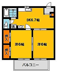 コーポ新田C 1階/103号室