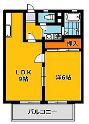 前の山ハイツ 2階/201号室