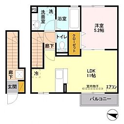 ヴェルデナチュールC 2階