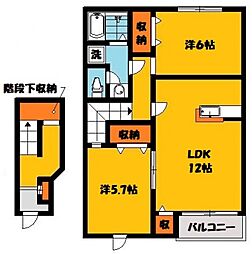 コーポサンパティーク 2階