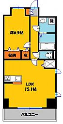 フォルテ 1LDKの間取図画像