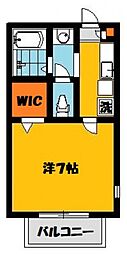 パラシオCEL 1Kの間取図画像