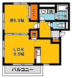 プランドールピアハイムC 2階