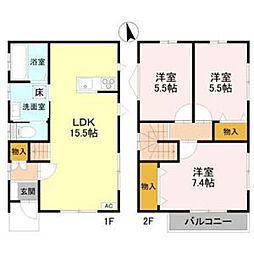 K.Tヴィレッジ 04号館 2階