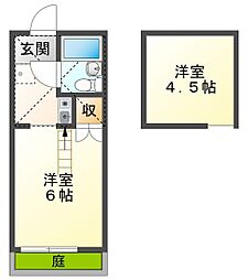 間取図画像 ワンルーム