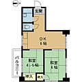 若松マンション4階5.7万円