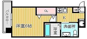 ＳＷＩＳＳ立花 503 ｜ 兵庫県尼崎市立花町１丁目（賃貸マンション1K・5階・21.91㎡） その2