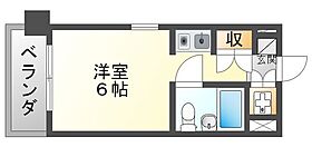 キューブ塚口 411 ｜ 兵庫県尼崎市東塚口町１丁目（賃貸マンション1R・4階・19.80㎡） その2