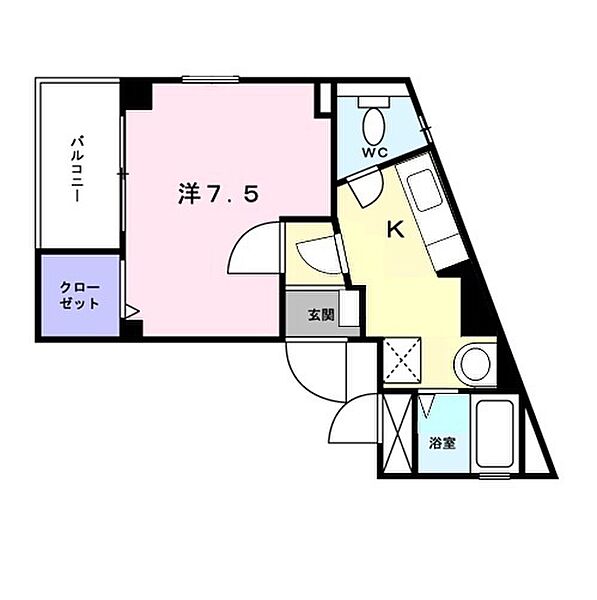 エクセレント・リヴ 301｜兵庫県尼崎市浜２丁目(賃貸マンション1K・3階・26.90㎡)の写真 その2