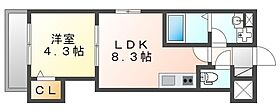 フォレ南武庫之荘ＥＡＳＴ 101 ｜ 兵庫県尼崎市南武庫之荘３丁目18-6（賃貸アパート1LDK・1階・30.01㎡） その2