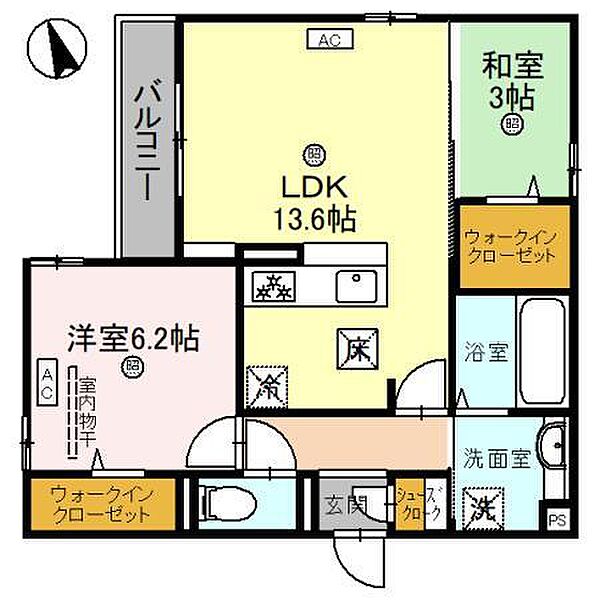 トリシア上甲子園 101｜兵庫県西宮市上甲子園４丁目(賃貸アパート2LDK・1階・55.95㎡)の写真 その1