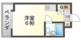 ロイヤルメゾン南武庫之荘 410 ｜ 兵庫県尼崎市南武庫之荘４丁目（賃貸マンション1R・4階・19.67㎡） その2