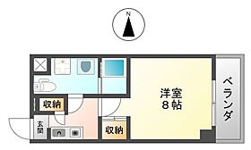 兵庫県尼崎市東難波町５丁目（賃貸マンション1K・11階・25.35㎡） その2