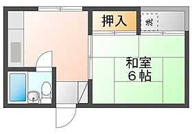 エメラルド尾浜パートI 301 ｜ 兵庫県尼崎市尾浜町２丁目（賃貸マンション1DK・3階・23.00㎡） その2