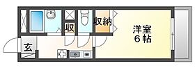 エスペランサカーサ 105 ｜ 兵庫県尼崎市南武庫之荘２丁目（賃貸マンション1K・1階・20.72㎡） その2