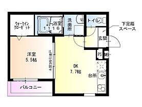 フジパレス武庫之荘東II番館 101 ｜ 兵庫県尼崎市武庫之荘東１丁目28-10（賃貸アパート1DK・1階・33.30㎡） その2