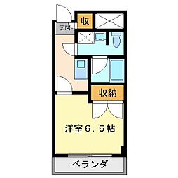 間取図画像 1K