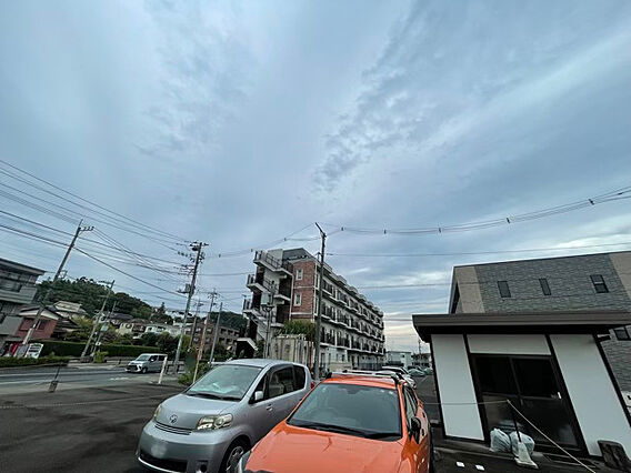 景色重視でお家...
