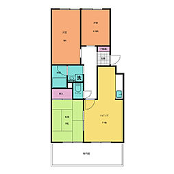 間取図画像 3LDK