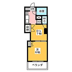間取図画像 1DK