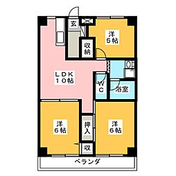 間取図画像 3LDK