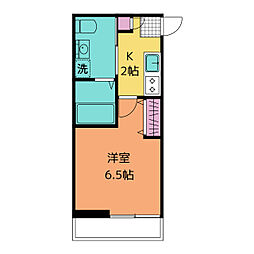 fiore 1Kの間取図画像