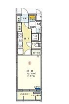 αプレミアム松末 508 ｜ 愛媛県松山市松末2丁目（賃貸マンション1K・5階・26.50㎡） その2