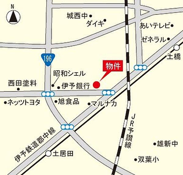 AXiS空港通 702｜愛媛県松山市空港通1丁目(賃貸マンション2LDK・7階・59.57㎡)の写真 その10