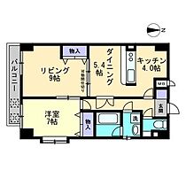 AXiS空港通 801 ｜ 愛媛県松山市空港通1丁目（賃貸マンション2LDK・8階・59.57㎡） その2