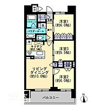 プレミスト松山二番町 602 ｜ 愛媛県松山市二番町3丁目（賃貸マンション3LDK・6階・71.97㎡） その2