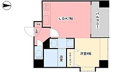 オスト・ヴォルケ東雲 803 ｜ 愛媛県松山市東雲町（賃貸マンション1LDK・8階・28.85㎡） その2