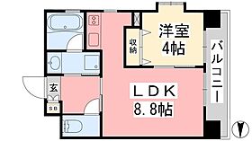 フェニックス西堀端 801 ｜ 愛媛県松山市松前町2丁目（賃貸マンション1LDK・8階・31.85㎡） その2