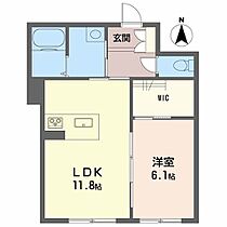 ベルエトワール南江戸 102 ｜ 愛媛県松山市南江戸5丁目（賃貸マンション1LDK・1階・45.52㎡） その2