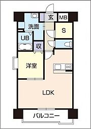 MonteLuce 1SLDKの間取図画像