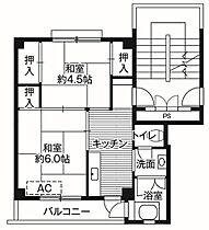 ビレッジハウス印南1号棟 0201 ｜ 和歌山県日高郡印南町大字印南1253-2（賃貸マンション2K・2階・33.51㎡） その2