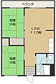 スカイハイツタカラ4階4.0万円