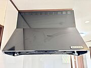 大きなレンジフードは換気もパワフルです