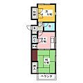 グリーンハイツ本田3階7.3万円