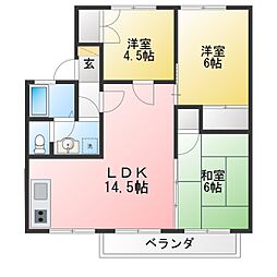 クレヨンハウス湘南 3LDKの間取図画像