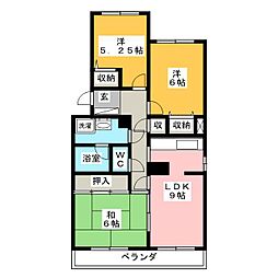 パークタウン21 3LDKの間取図画像