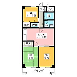 間取図画像 3DK