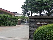 病院「県立岡本台病院まで1100m」