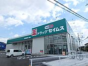 ドラッグストア 「ＳＥＩＭＳまで1100m」