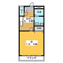 エイトハイツＣ  ｜ 栃木県宇都宮市平松本町（賃貸アパート1DK・1階・39.67㎡） その2