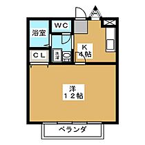 コーポ南木6  ｜ 栃木県宇都宮市御幸ケ原町（賃貸アパート1K・1階・34.02㎡） その2